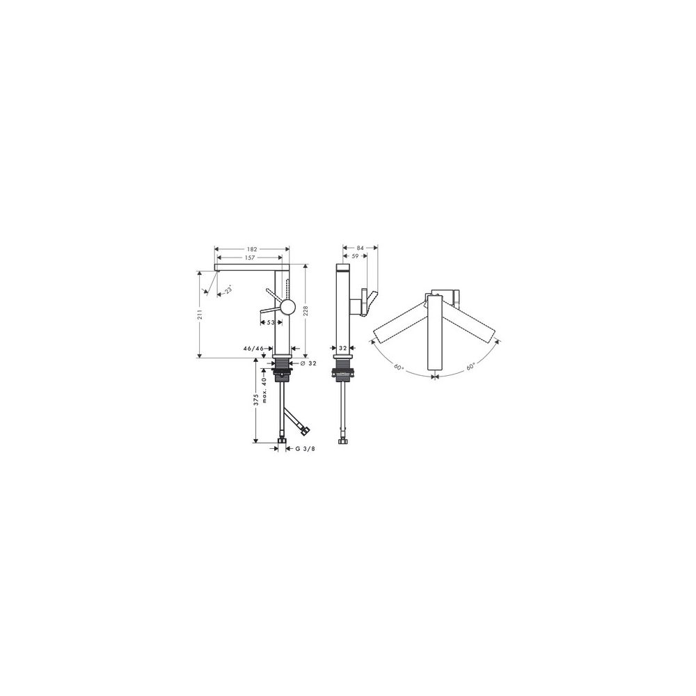 Hansgrohe Tecturis E Einhebel-Waschtischmischer 210mm 4l/min Fine CoolStart EcoSmar... HANSGROHE-73060670 4059625474105 (Abb. 4)
