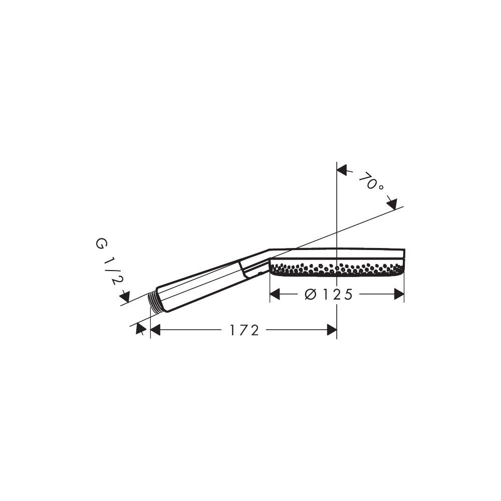 Hansgrohe Raindance Alive Select S Handbrause 125mm, 10,8l/min, 3jet, Chrom... HANSGROHE-24500000 4059625479179 (Abb. 4)