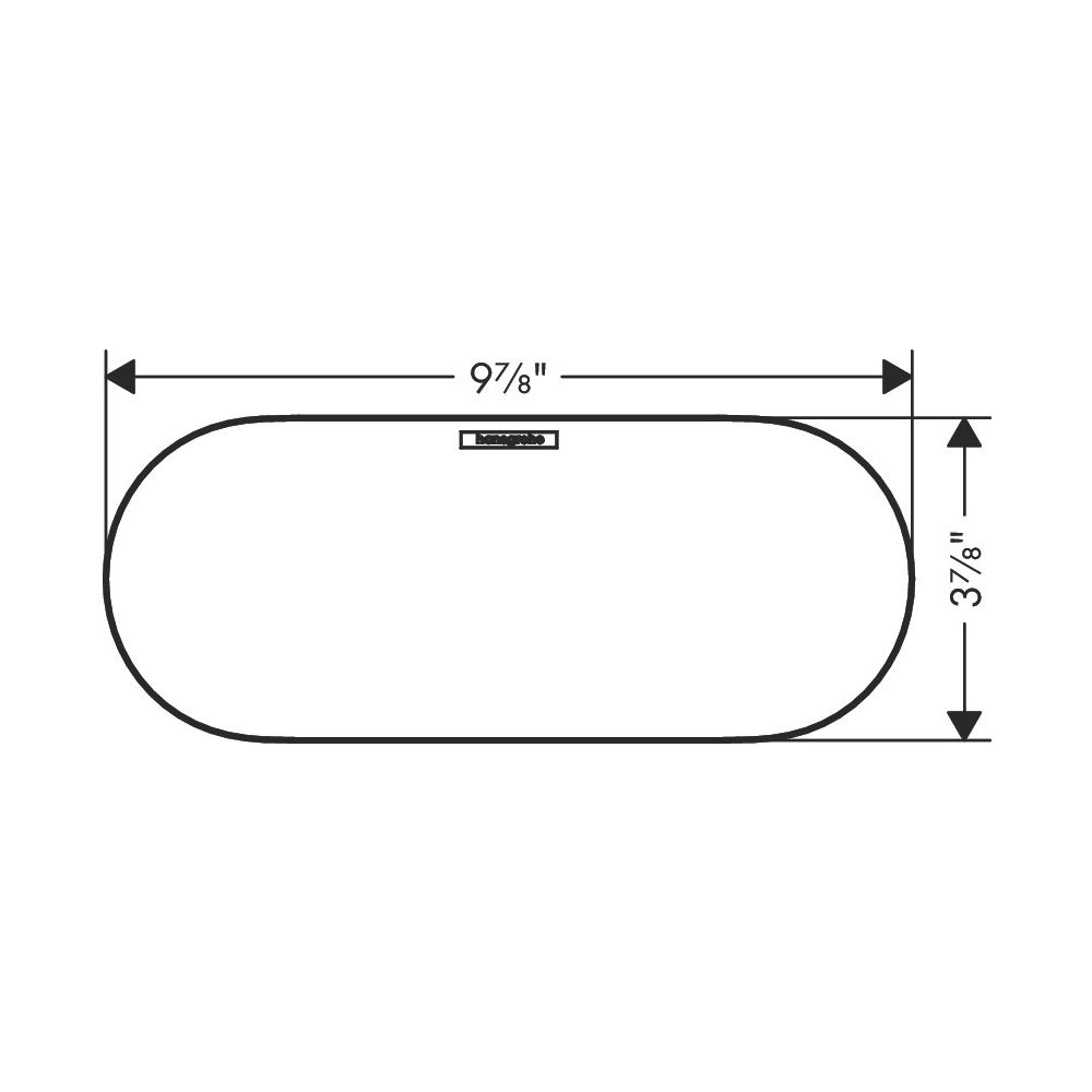 hansgrohe WallStoris Deckel für Ablagekorb, Mattschwarz... HANSGROHE-27925670 4059625352809 (Abb. 3)