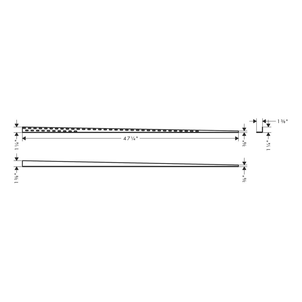 hansgrohe RainTurn Neigungsprofil mit linkem oder rechtem Seitenanschluss, verstell... HANSGROHE-56158000 4059625488775 (Abb. 4)