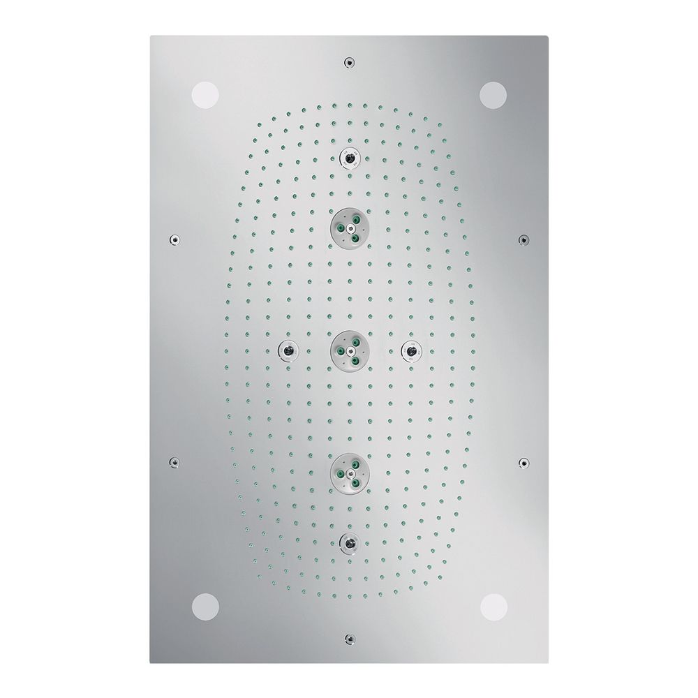 hansgrohe Kopfbrause 28,1l/min Raindance Rainmaker rechteckig mit Licht, Chrom... HANSGROHE-28418000 4011097591759 (Abb. 1)