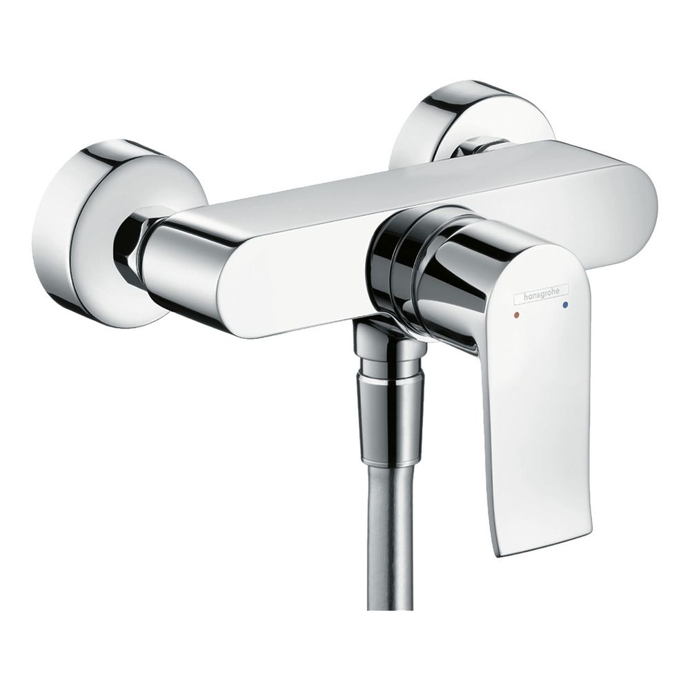 hansgrohe Metris Einhebel-Brausemischer Aufputz, Chrom... HANSGROHE-31680000 4011097656694 (Abb. 1)