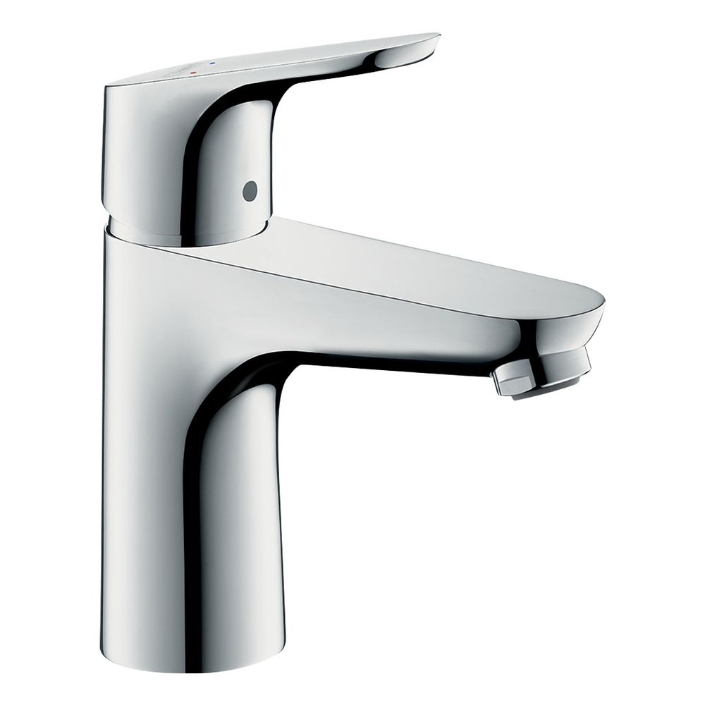 hansgrohe Focus Einhebel-Waschtischmischer 100mm 5l/min mit Zugstangen-Garnitur, Ch... HANSGROHE-31607000 4011097679433 (Abb. 1)