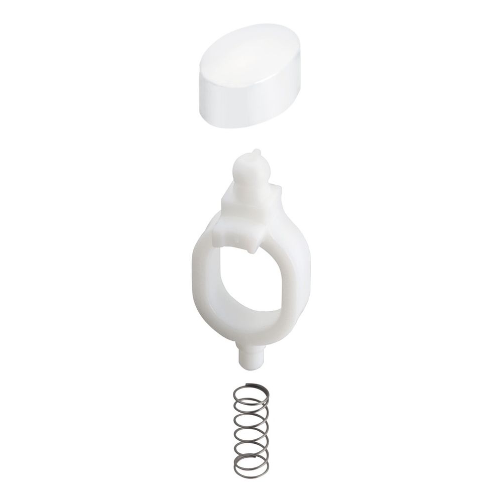 hansgrohe Druckknopf für Thermostatgriff, Grau, 10 Stück... HANSGROHE-97408000 4011097486253 (Abb. 1)