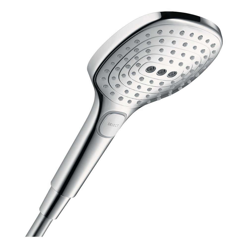 hansgrohe Raindance Select E Handbrause 120mm 3jet 14,4l/min, Chrom... HANSGROHE-26520000 4011097706047 (Abb. 1)