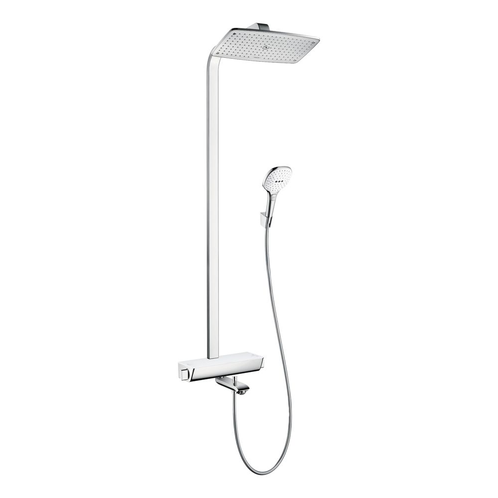 hansgrohe Raindance E Showerpipe 360mm 1jet 20l/min mit Wannenthermostat, Weiß/Chro... HANSGROHE-27113400 4011097679570 (Abb. 1)