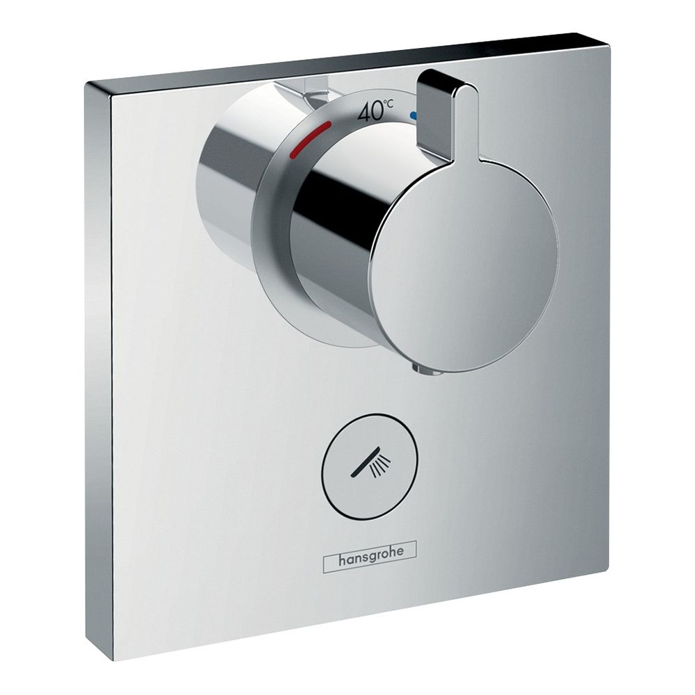 hansgrohe Shower Select Thermostat HighFlow Unterputz Chrom für 1 Verbraucher und e... HANSGROHE-15761000 4011097719863 (Abb. 1)