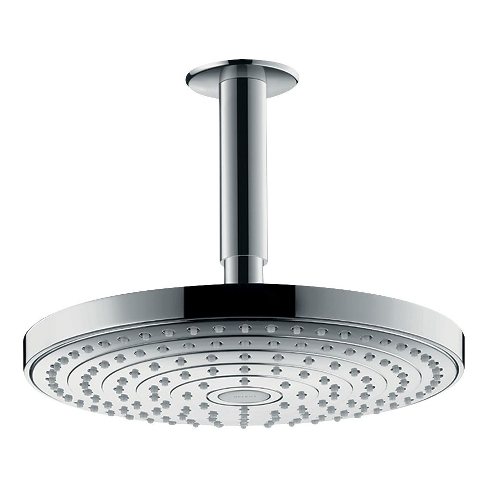 hansgrohe Raindance Select S Kopfbrause 240mm 2jet 9l/min EcoSmart mit Deckenanschl... HANSGROHE-26469000 4011097720524 (Abb. 1)