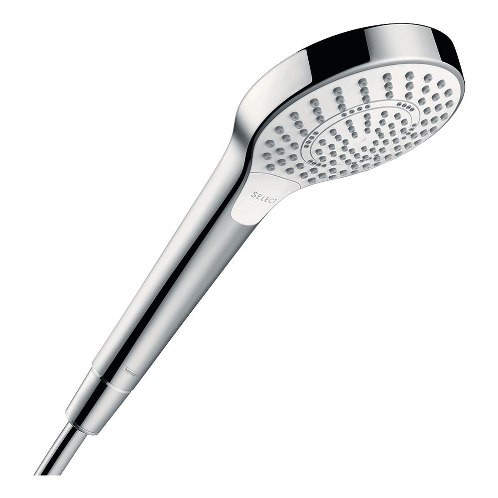 hansgrohe Croma Select S Handbrause 110mm Multi EcoSmart 9l/min, Weiß/Chrom... HANSGROHE-26801400 4011097736273 (Abb. 1)