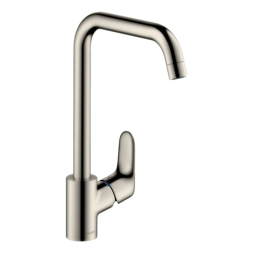 hansgrohe Focus M41 Einhebel-Küchenmischer 260mm 12l/min 1jet, Edelstahl Finish... HANSGROHE-31820800 4011097679471 (Abb. 1)