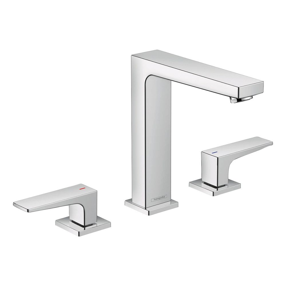 hansgrohe Metropol 3-Loch Waschtischarmatur 160, Chrom mit Hebelgriffen, Push-Open ... HANSGROHE-32515000 4011097835297 (Abb. 1)