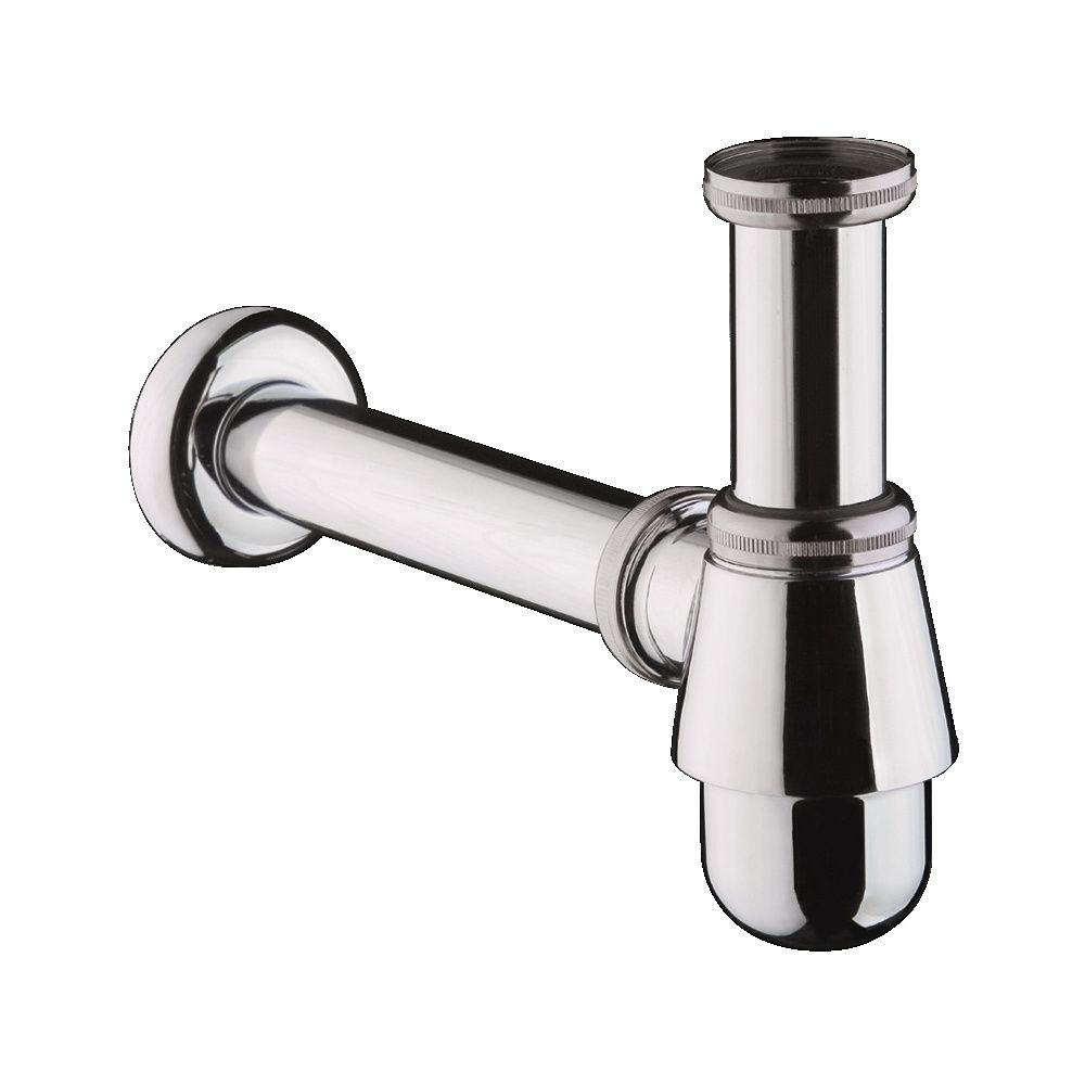 hansgrohe Tassensiphon 1mm, 1/4" Standardmodell für Bidet, Chrom... HANSGROHE-55213000 4011097125121 (Abb. 1)