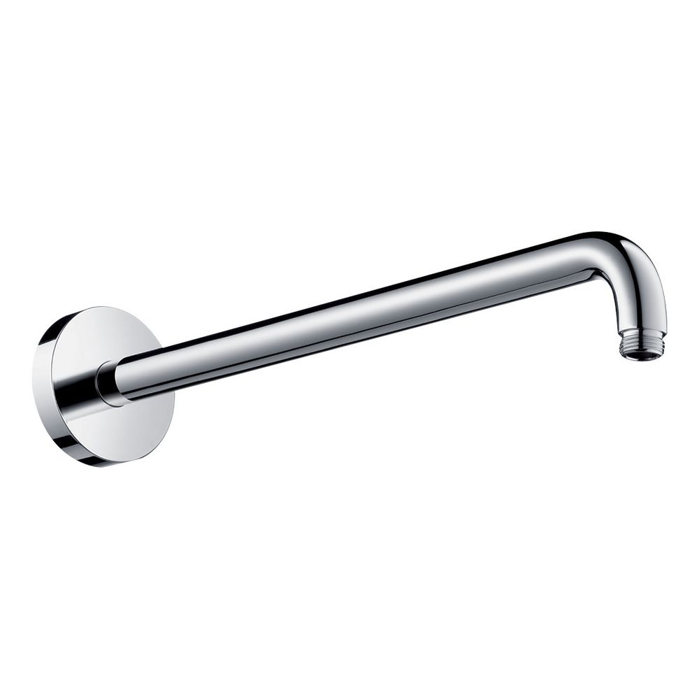 hansgrohe Brausearm 389mm DN 15, Chrom, Ausladung 90 Grad ohne Kugelgelenk... HANSGROHE-27413000 4011097112978 (Abb. 1)