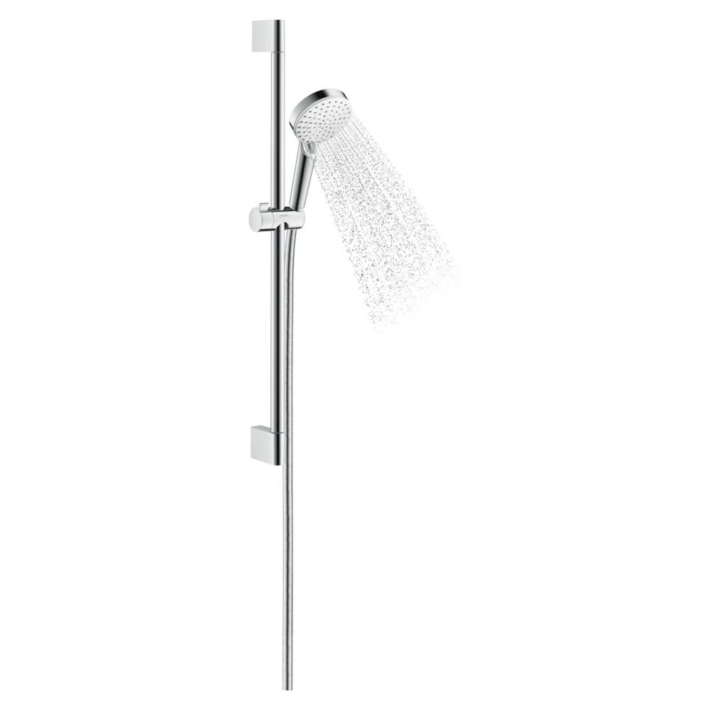 hansgrohe Crometta Brauseset 100mm Vario EcoSmart mit Brausestange 650mm 6,7l/min W... HANSGROHE-26534400 4011097792033 (Abb. 2)