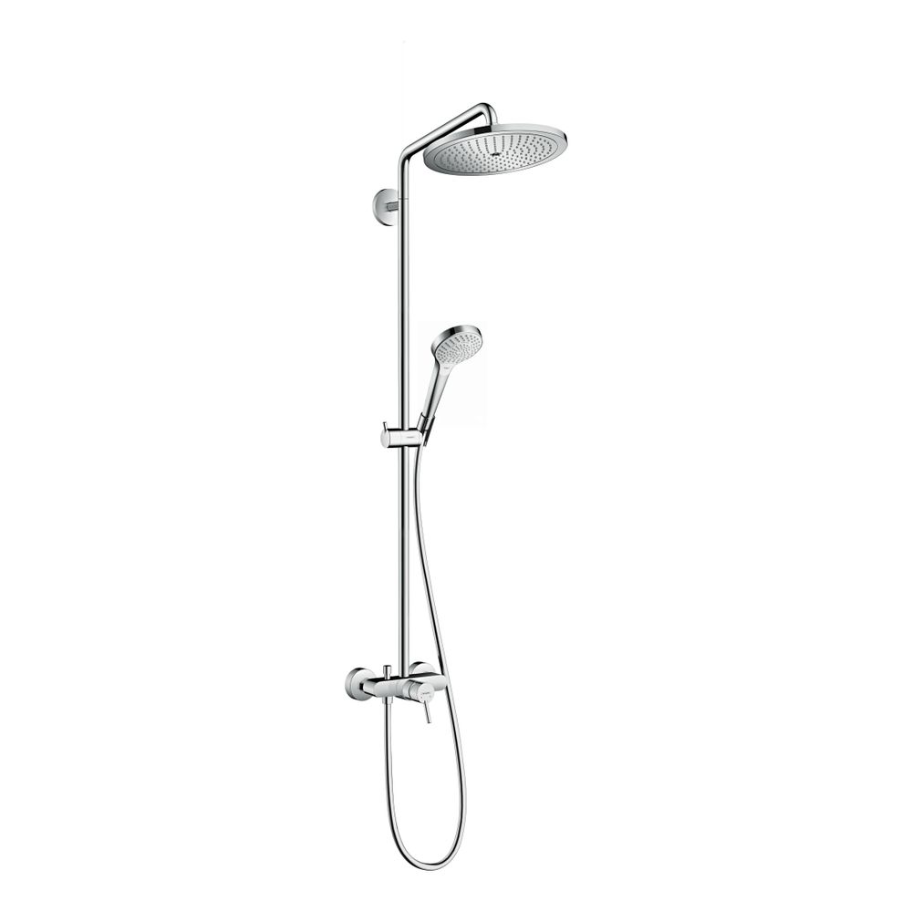 hansgrohe Croma Select S Showerpipe 280mm 1jet 15l/min mit Einhebelmischer, Chrom... HANSGROHE-26791000 4011097801704 (Abb. 2)