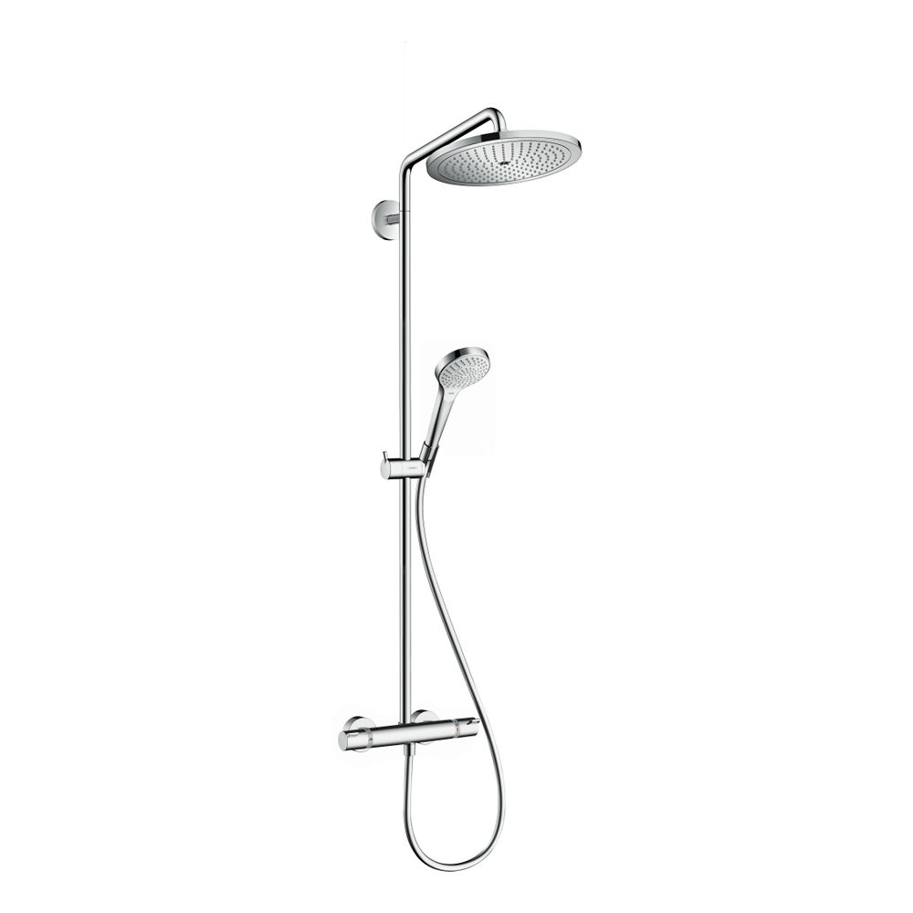 hansgrohe Croma Select S Showerpipe 280mm 1jet 15,7l/min mit Thermostat, Chrom... HANSGROHE-26790000 4011097801711 (Abb. 4)