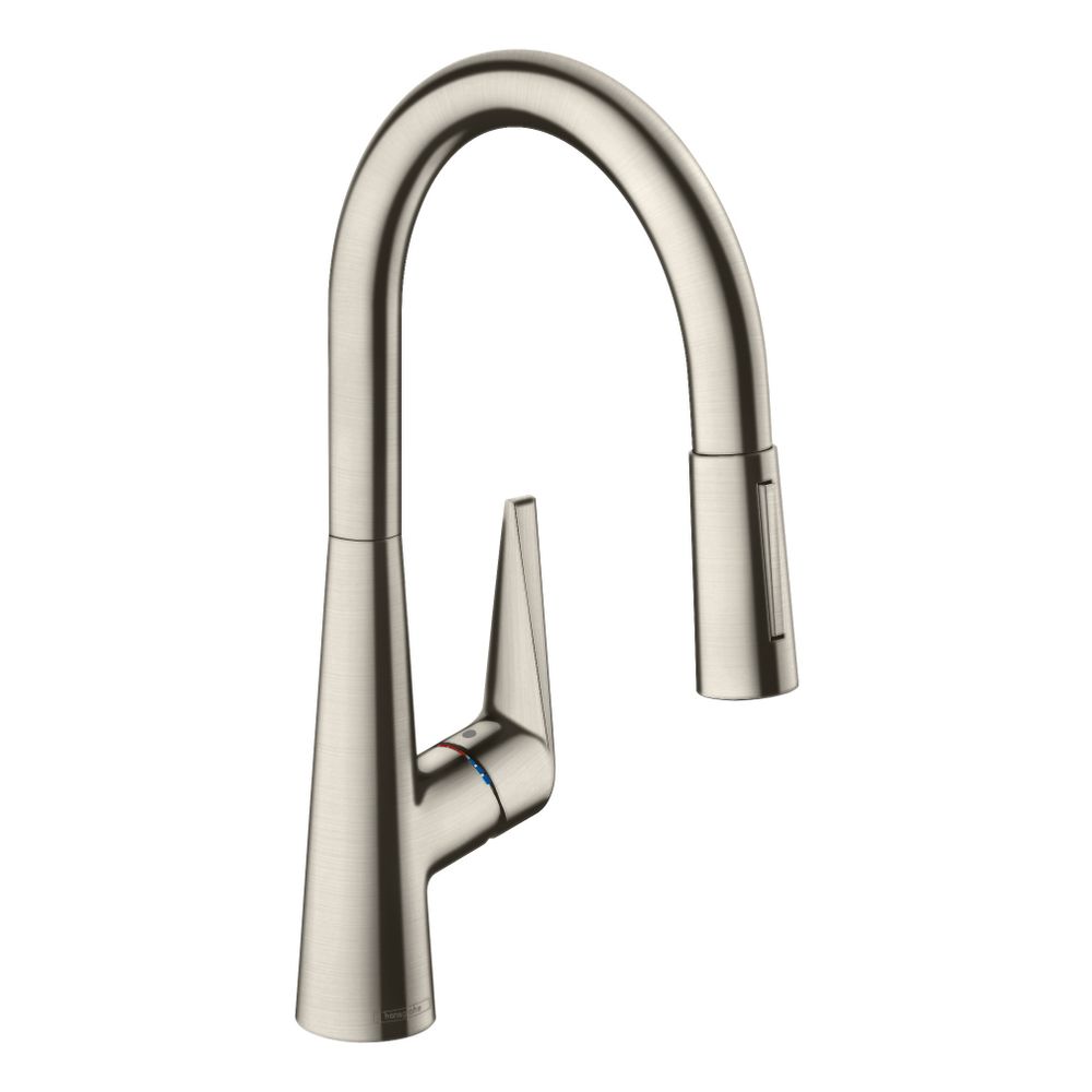 hansgrohe Talis M51, Einhebel-Küchenmischer 200mm 9l/min Edelstahl Finish, 2jet Aus... HANSGROHE-72813800 4011097772707 (Abb. 2)