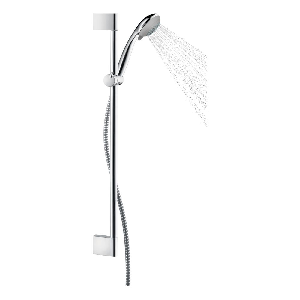 hansgrohe Crometta 85 Brauseset Vario mit Brausestange 650mm 17l/min Chrom... HANSGROHE-27763000 4011097570198 (Abb. 2)