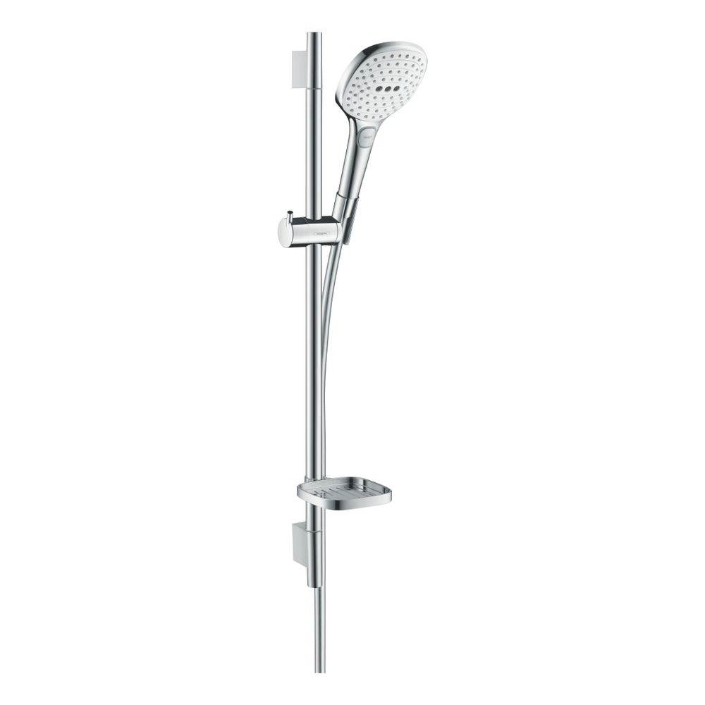 hansgrohe Raindance Select E Brauseset 120mm 3jet Weiß/Chrom mit Brausestange 650mm... HANSGROHE-26620400 4011097706078 (Abb. 2)