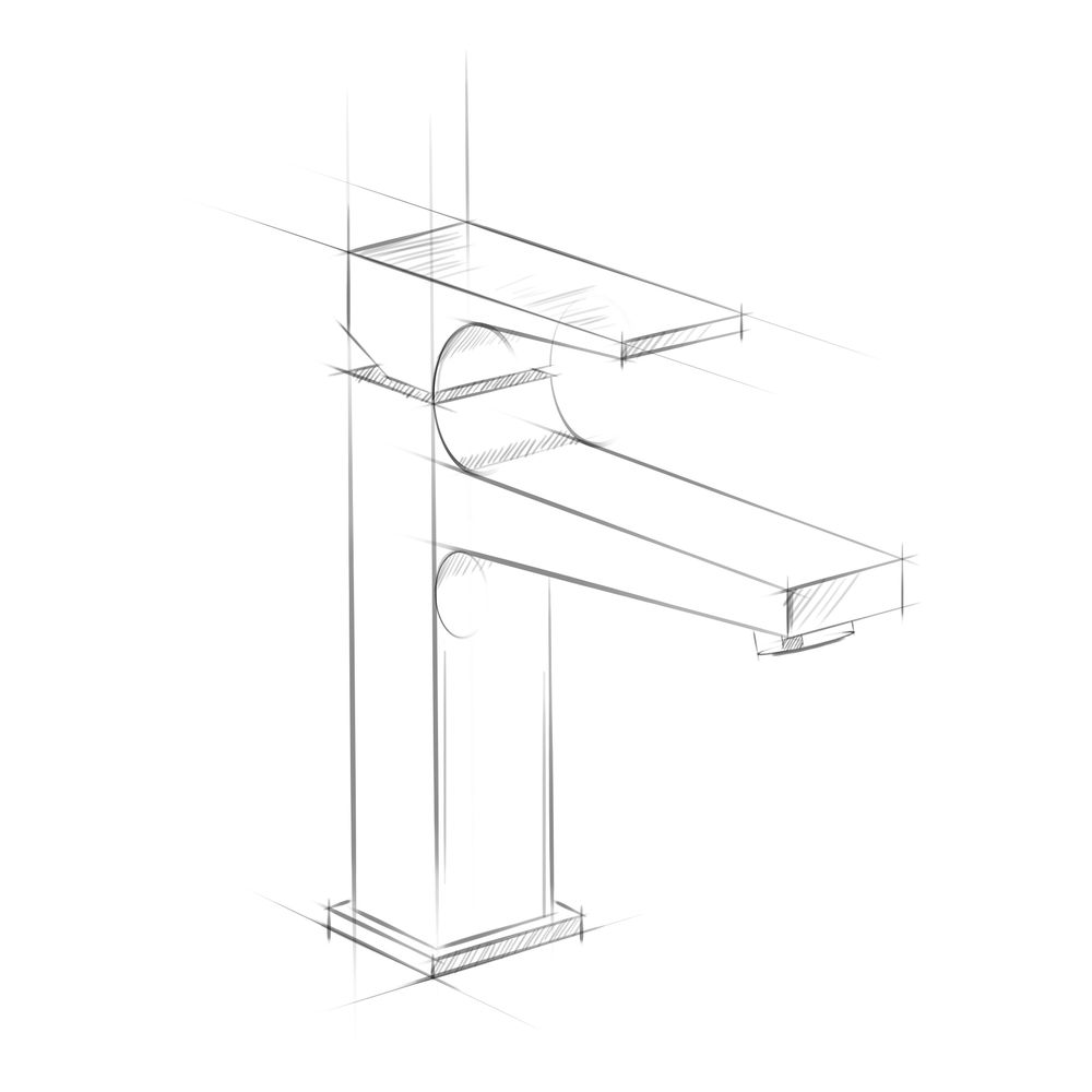 hansgrohe Metropol Einhebel-Waschtischmischer 110mm 5l/min Chrom Ausladung 135mm, H... HANSGROHE-32506000 4011097812687 (Abb. 3)