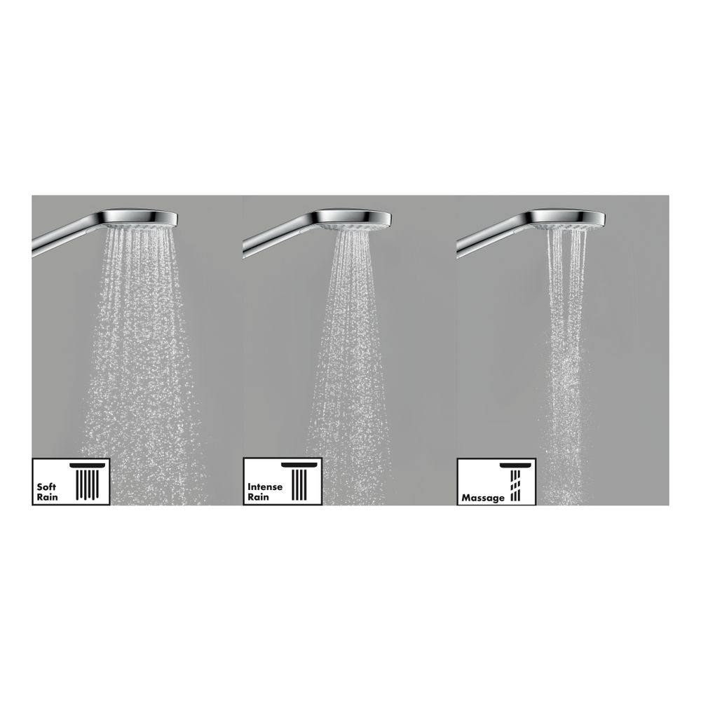 hansgrohe Croma Select E Handbrause 110mm Multi 16l/min, Weiß/Chrom... HANSGROHE-26810400 4011097750026 (Abb. 3)