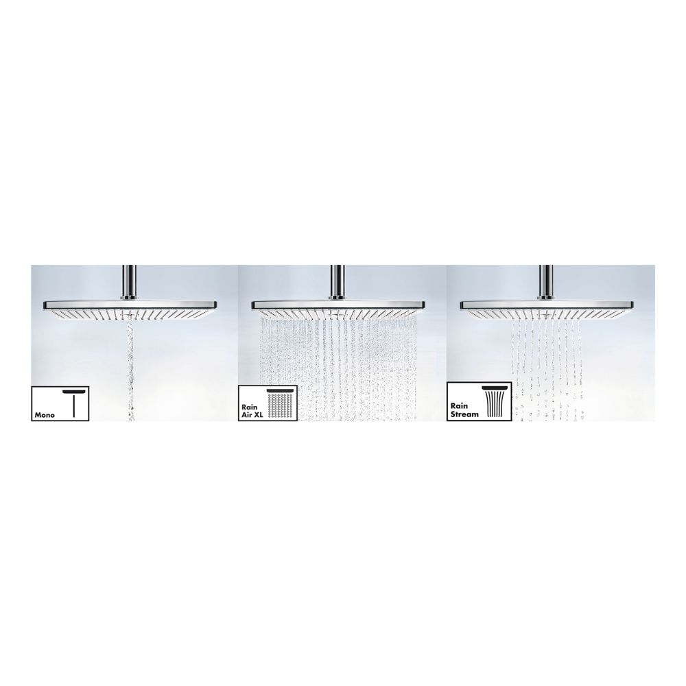 hansgrohe Rainmaker Select Kopfbrause 460mm 2jet 21l/min mit Deckenanschluss, Weiß/... HANSGROHE-24004400 4011097771304 (Abb. 2)