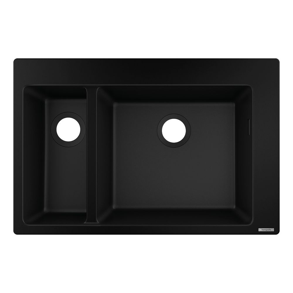 hansgrohe Einbauspüle S51 S510-F635180x450mm, Graphitschwarz... HANSGROHE-43315170 4059625104699 (Abb. 1)