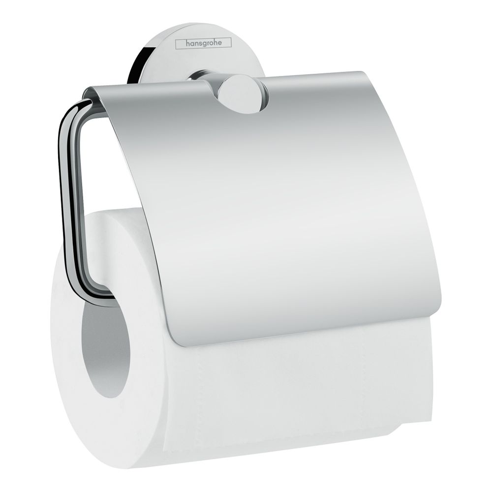 hansgrohe Logis Universal Toilettenpapierhalter mit Deckel, Chrom... HANSGROHE-41723000 4059625123119 (Abb. 2)