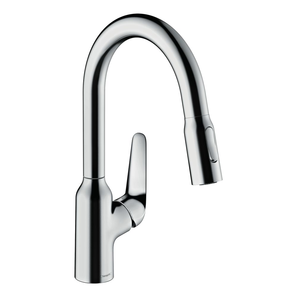 hansgrohe Focus M42 Einhebel-Küchenmischer 180mm 9l/min 2jet, sBox, Chrom, Ausziehb... HANSGROHE-71821000 4059625098394 (Abb. 2)