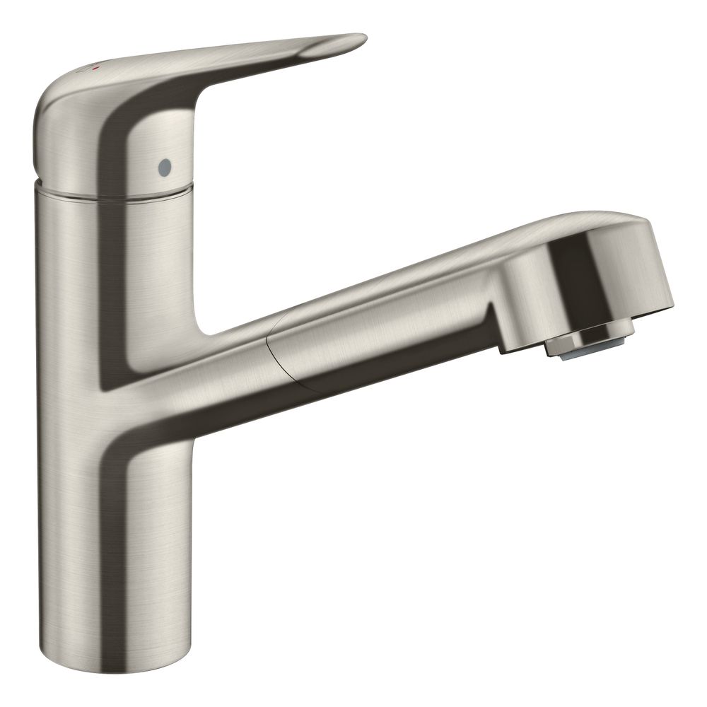 hansgrohe Focus M42 Einhebel-Küchenmischer 150mm 8l/min Ausziehauslauf, 1jet, Edels... HANSGROHE-71814800 4059625098363 (Abb. 2)