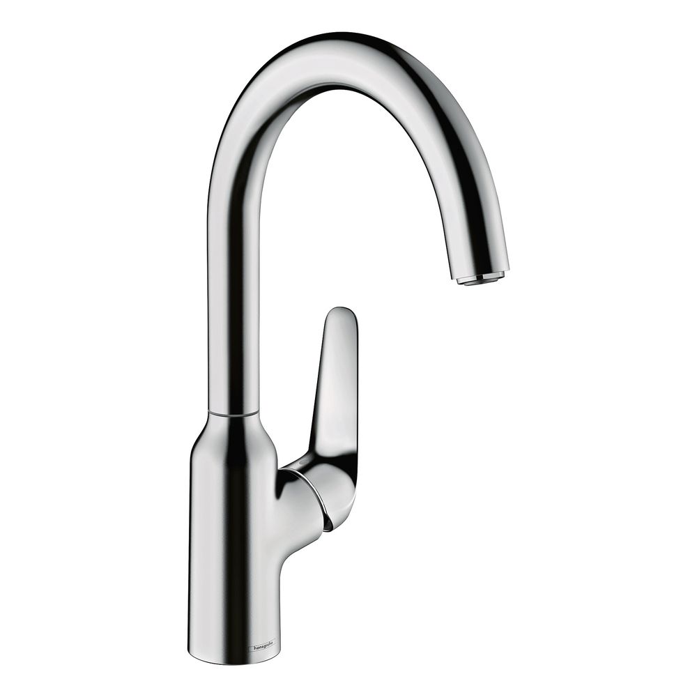 hansgrohe Focus M42 Einhebel-Küchenmischer 220mm 10l/min 1jet, Chrom... HANSGROHE-71802000 4059625085080 (Abb. 1)