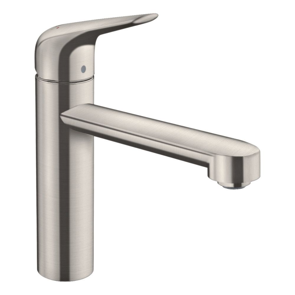 hansgrohe Focus M42 Einhebel-Küchenmischer 120mm 12l/min 1jet, Edelstahl Finish... HANSGROHE-71806800 4059625085028 (Abb. 1)