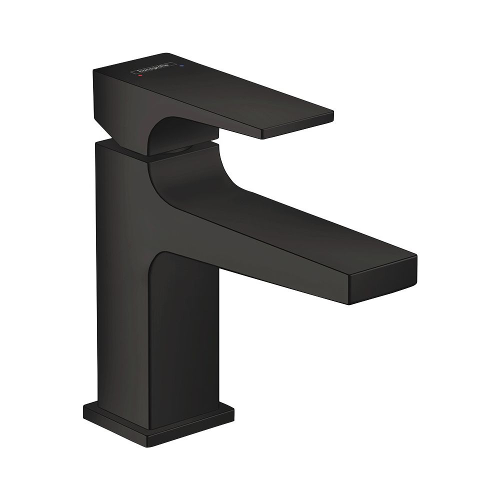 hansgrohe Metropol Einhebel-Waschtischmischer 100mm 5l/min Mattschwarz Ausl.127mm, ... HANSGROHE-32500670 4059625231210 (Abb. 1)