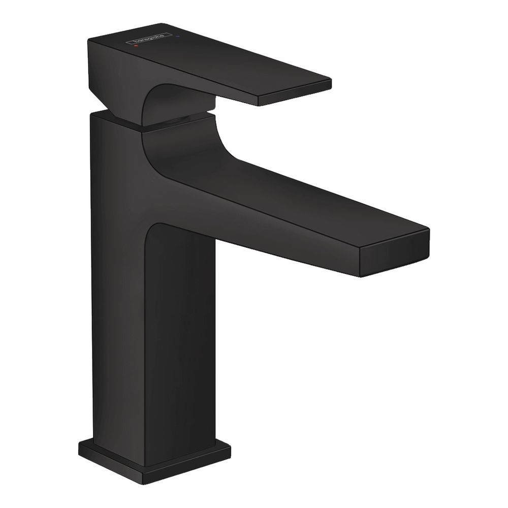 hansgrohe Metropol Einhebel-Waschtischmischer 110mm 5l/min Mattschwarz Ausladung 13... HANSGROHE-32507670 4059625212455 (Abb. 1)