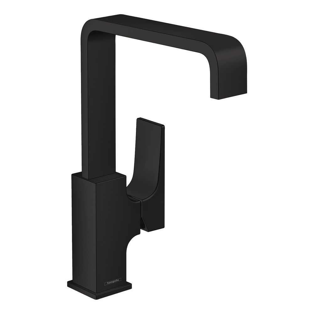 hansgrohe Metropol Einhebel-Waschtischmischer 230mm 5l/min Mattschwarz Ausladung 16... HANSGROHE-32511670 4059625231234 (Abb. 1)