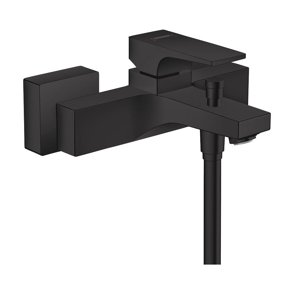 hansgrohe Metropol Einhebel-Wannenmischer Aufputz 22l/min mit Hebelgriff, Mattschwa... HANSGROHE-32540670 4059625231715 (Abb. 1)