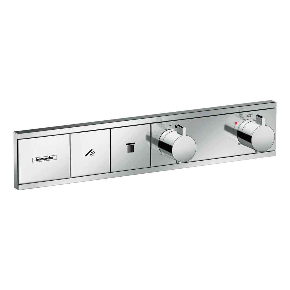 hansgrohe RainSelect Thermostat Unterputz für 2 Verbraucher, Chrom... HANSGROHE-15380000 4059625201350 (Abb. 1)