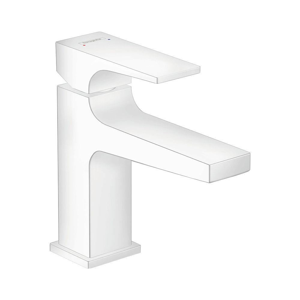hansgrohe Metropol Einhebel-Waschtischmischer 100mm 5l/min Mattweiß Ausladung 127mm... HANSGROHE-32500700 4059625231227 (Abb. 1)