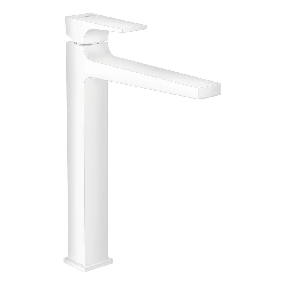 hansgrohe Metropol Einhebel-Waschtischmischer 260mm 5l/min Mattweiß 204mm, Hebelgri... HANSGROHE-32512700 4059625231517 (Abb. 1)