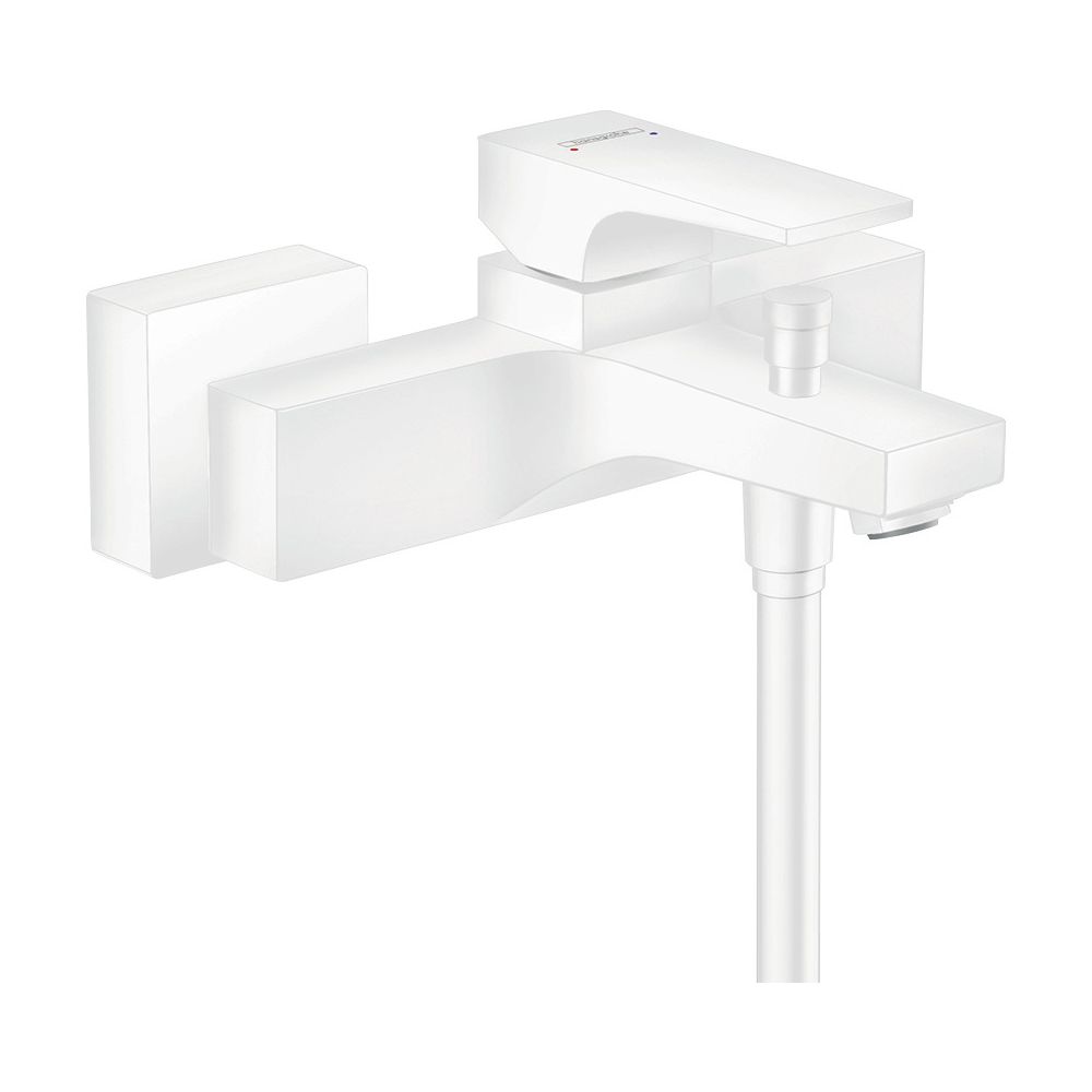 hansgrohe Metropol Einhebel-Wannenmischer Aufputz 22l/min mit Hebelgriff, Mattweiß... HANSGROHE-32540700 4059625231722 (Abb. 1)