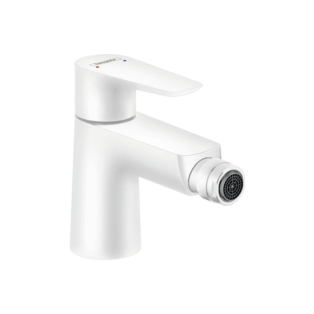 hansgrohe Talis E Einhebel-Bidetmischer 5l/min Mattweiß mit Zugstangen-Garnitur... HANSGROHE-71720700 4059625250426 (Abb. 1)