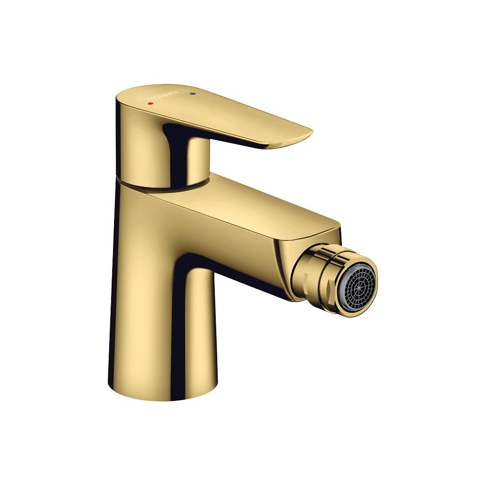 hansgrohe Talis E Einhebel-Bidetmischer 5l/min Gold poliert mit Zugstangen-Garnitur... HANSGROHE-71720990 4059625250419 (Abb. 1)