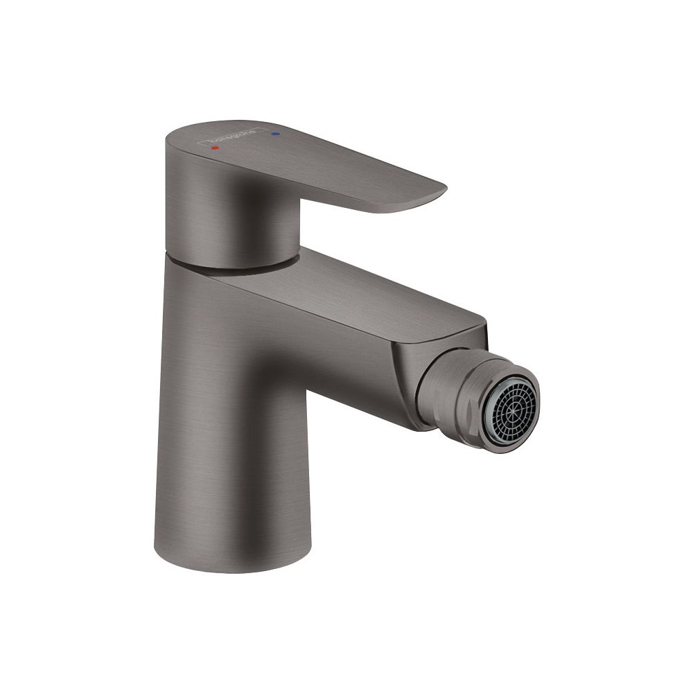 hansgrohe Talis E Einhebel-Bidetmischer 5l/min Schwarz/Chrom gebürstet mit Zugstang... HANSGROHE-71720340 4059625250440 (Abb. 1)