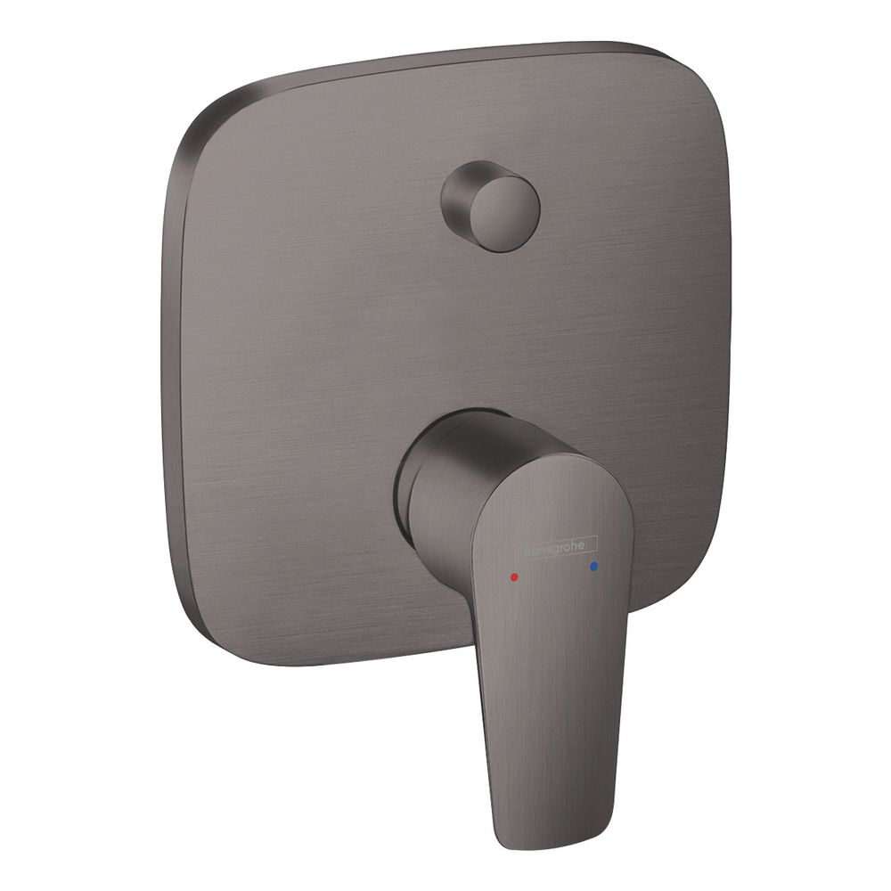 hansgrohe Talis E Einhebel-Wannenmischer Unterputz 29l/min Schwarz/Chrom gebürstet ... HANSGROHE-71745340 4059625232286 (Abb. 1)
