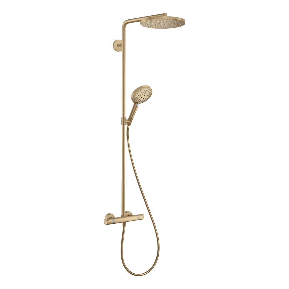 hansgrohe Raindance Select S Showerpipe 240mm 1jet 16l/min PowderRain Bronze gebürs... HANSGROHE-27633140 4059625230978 (Abb. 1)