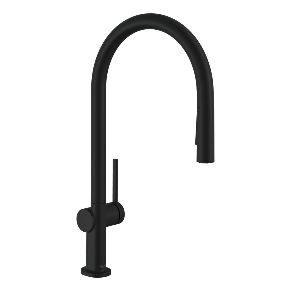 hansgrohe Talis M54, Einhebel-Küchenmischer 210mm 5l/min Mattschwarz, 2jet EcoSmart... HANSGROHE-72842670 4059625269695 (Abb. 1)