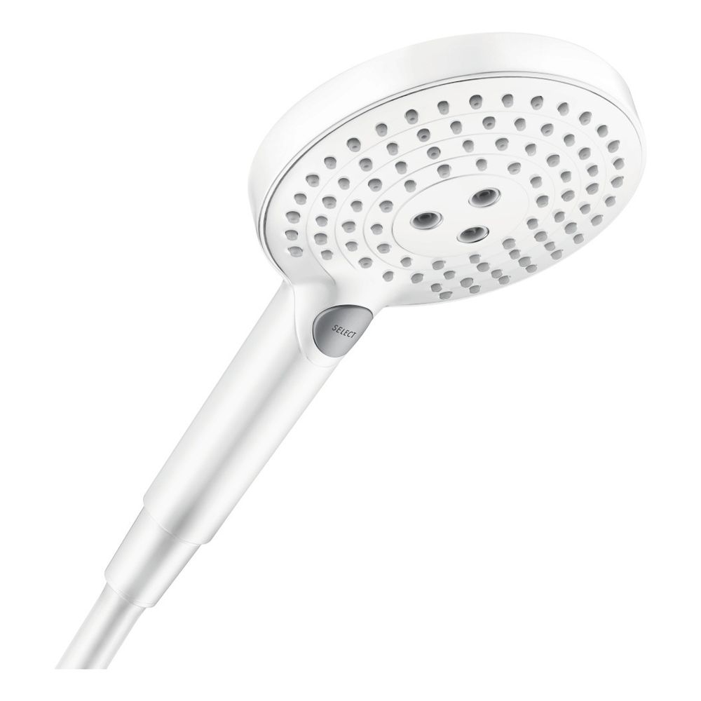 hansgrohe Raindance Select S Handbrause 120mm 3jet 8,3l/min PowderRain Mattweiß, Ec... HANSGROHE-26515700 4059625604007 (Abb. 1)