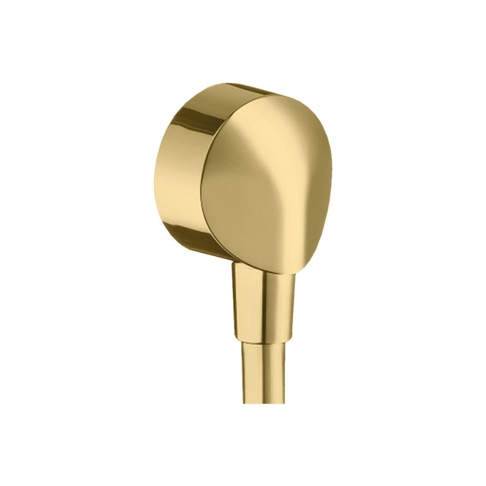 hansgrohe FixFit Wandanschluss E Gold poliert ohne Rückflussverhinderer DN 15... HANSGROHE-27454990 4011097113425 (Abb. 1)