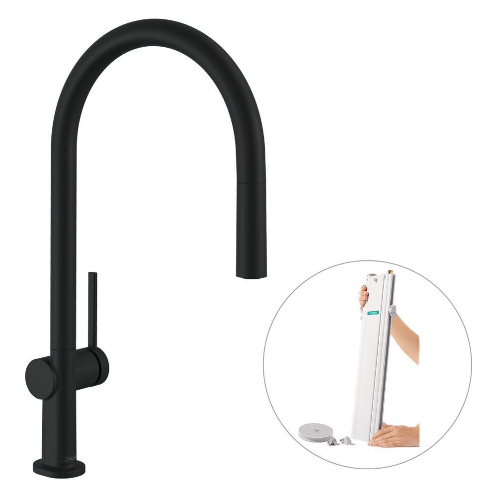 Hansgrohe Talis M54mm, Einhebel-Küchenmischer 210mm, 7l/min, Ausziehauslauf, 1jet, ... HANSGROHE-72803670 4059625255353 (Abb. 2)