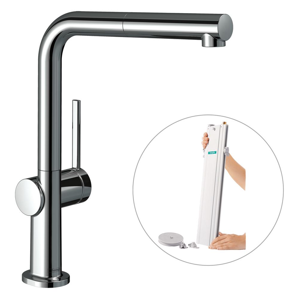 Hansgrohe Talis M54mm, Einhebel-Küchenmischer 270mm, 7l/min, Ausziehauslauf, 1jet, ... HANSGROHE-72809000 4059625255247 (Abb. 2)